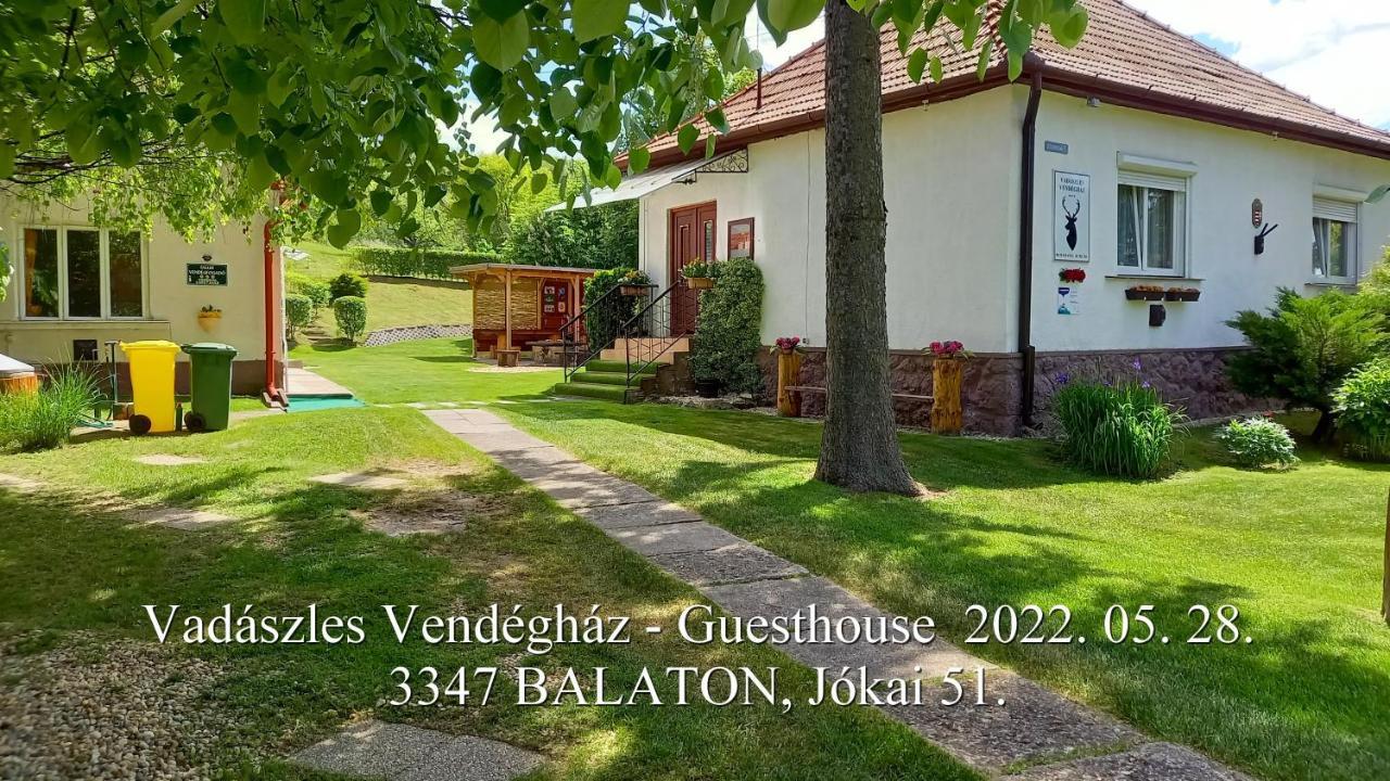 Vadaszles Vendeghaz Bukkszentmarton エクステリア 写真